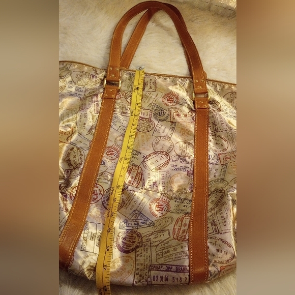 Rare Andare Lontano Viaggiando ALV tote, shoulder, travel bag with crossbody Bag - Picture 10 of 15